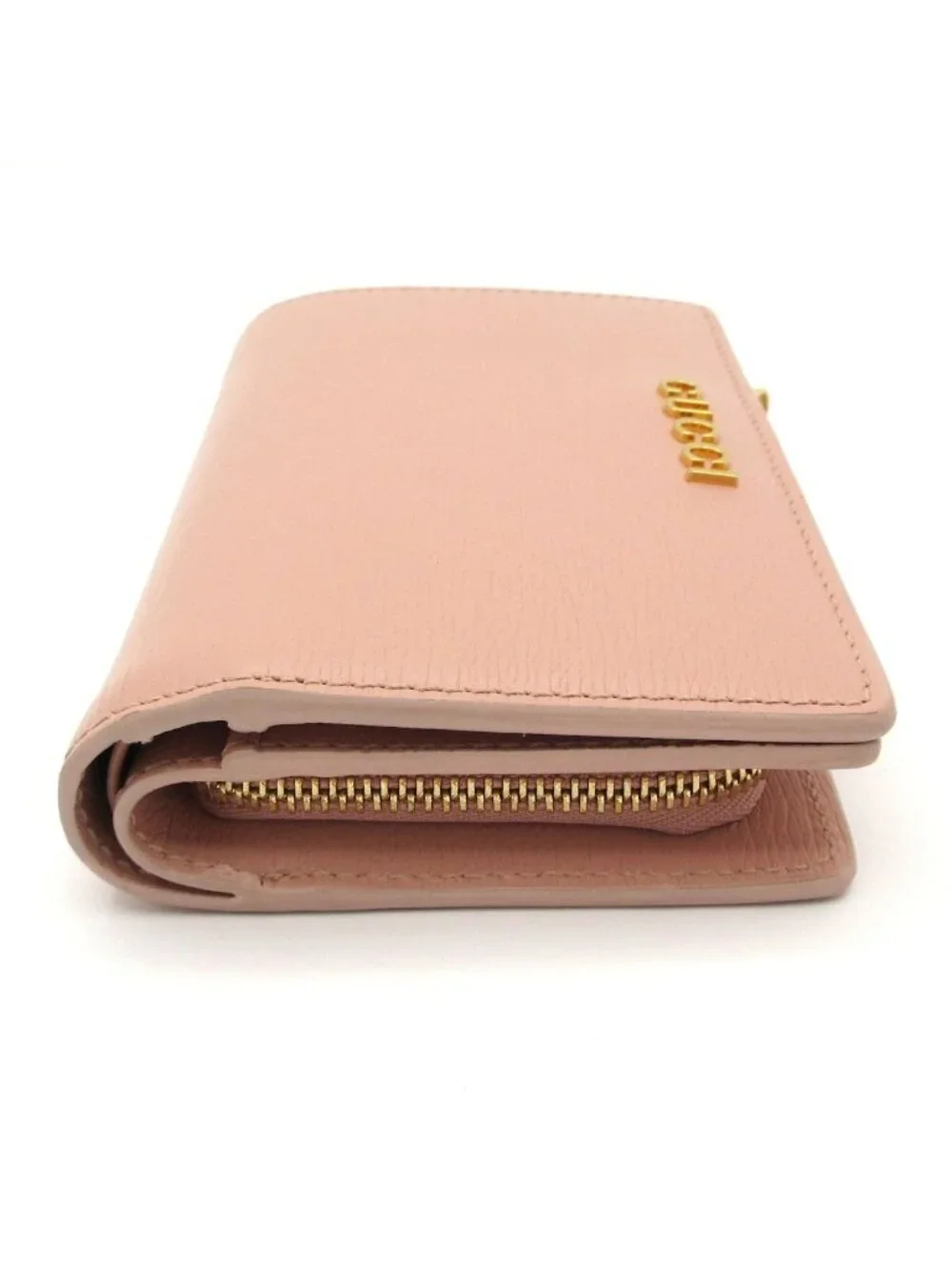 Gucci Bifold Wallet Pink Leather - Picture 8 of 12